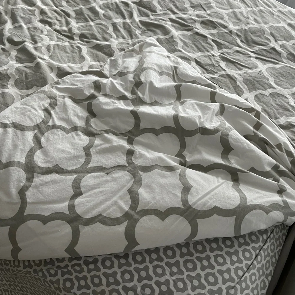 PB Teen Lucky Clover Duvet Cover